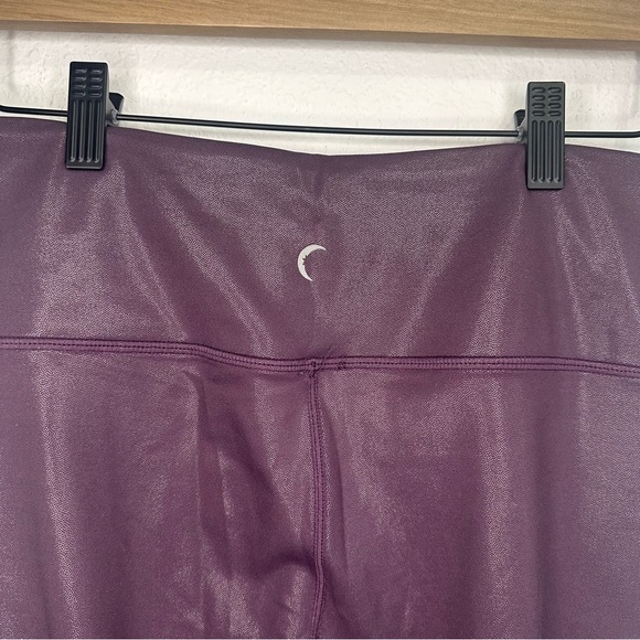 Zyia Active Burgundy Leggings Size 8–10 - Picture 5 of 7